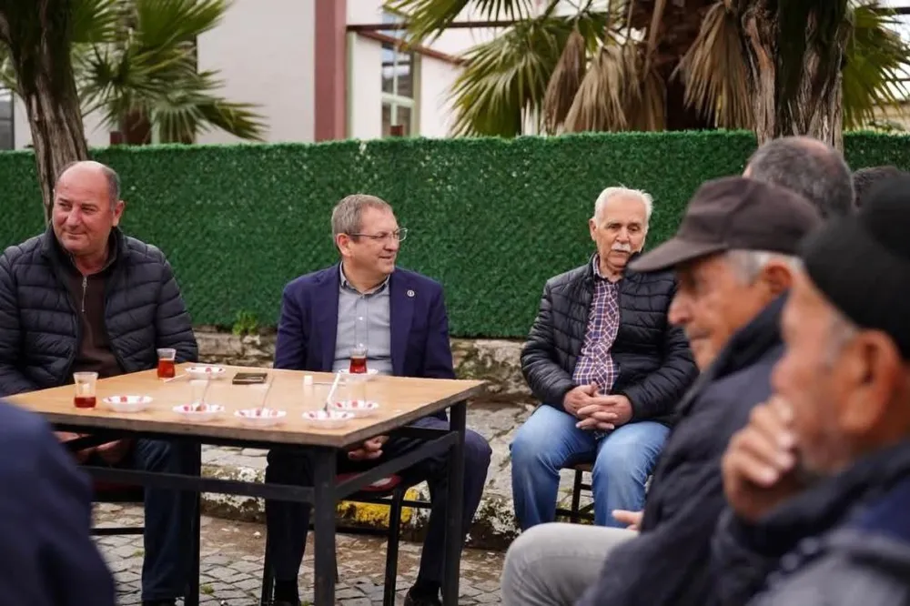 Altınova'da Başkan Ergin'den halkla samimi buluşma - Son Dakika