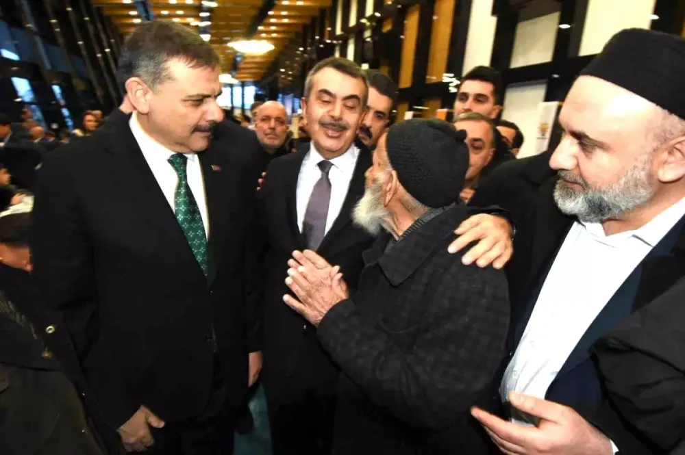 Bakan Çiftçi ve Bakan Tekin, Erzurum