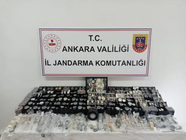 Başkentte Dev Kaçak Saat Operasyonu: 602 Ürün Ele Geçirildi