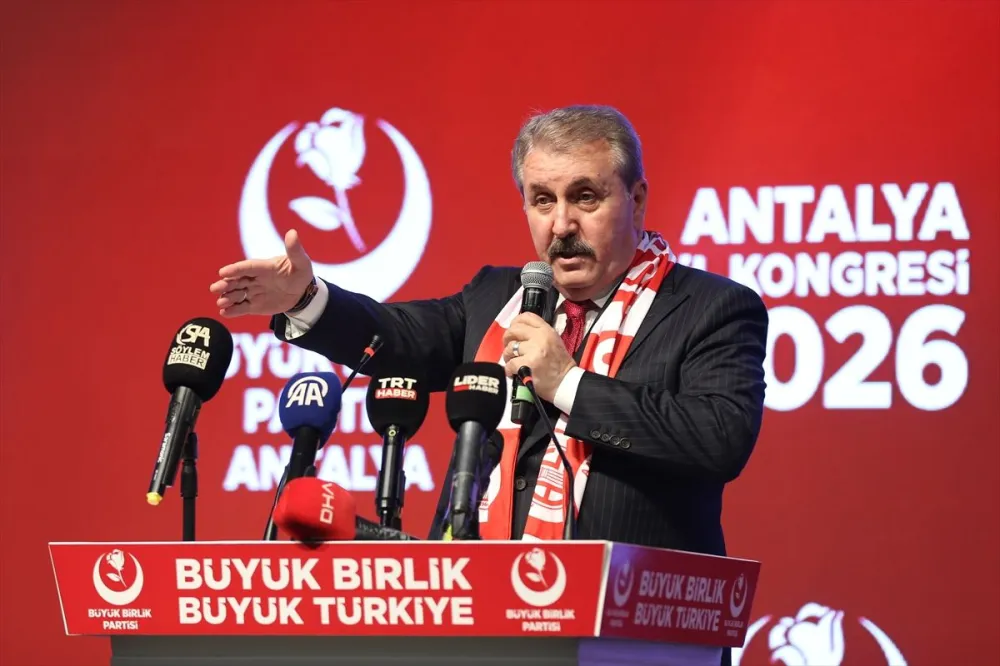 BBP Genel Başkanı Destici, Antalya İl Kongresi
