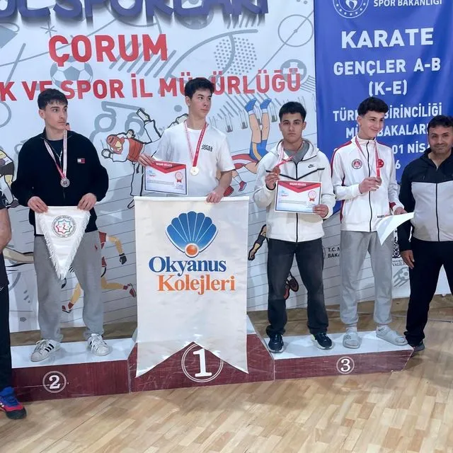 Bilecik'e Karate Türkiye Şampiyonası'nda dereceler geldi