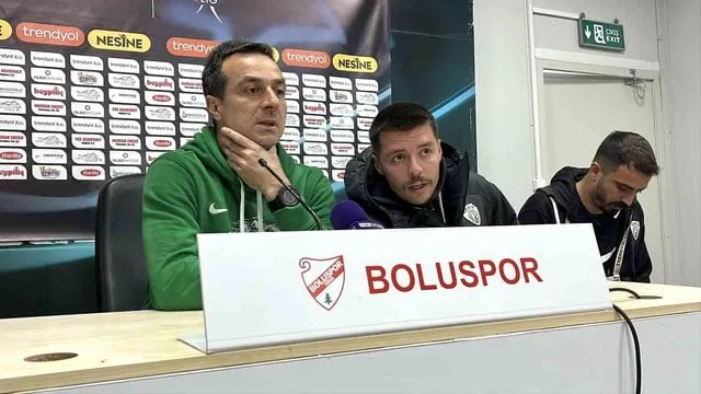 Boluspor Serikspor maçının ardından