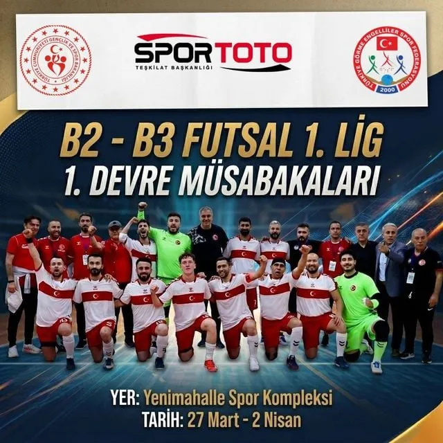 Görme Engelliler Futsal Lig Müsabakaları Ankara