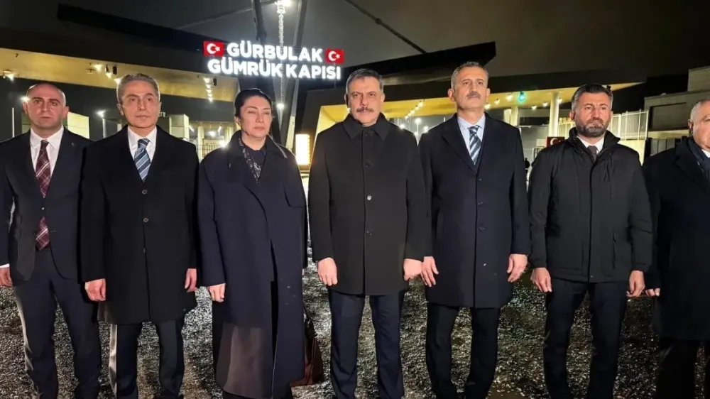 İçişleri Bakanı Çiftçi sınırın sıfır noktasından duyurdu: