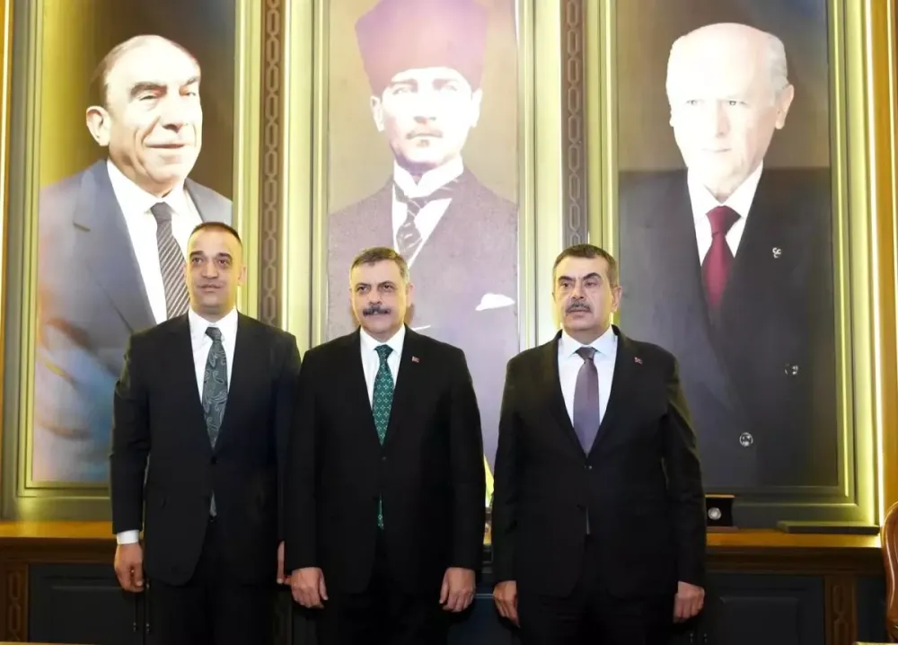 İçişleri Bakanı Çiftçi ve Milli Eğitim Bakanı Tekin