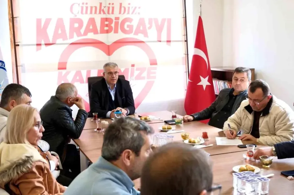 Karabiga'da 7 Yıllık Hizmetler İstişare Toplantısında Anlatıldı - Son Dakika