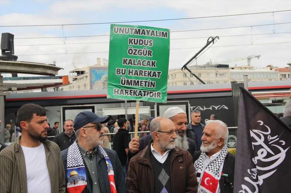 Kayseri'de Filistinli Esirler İçin İdam Tasarısı Protestosu - Son Dakika