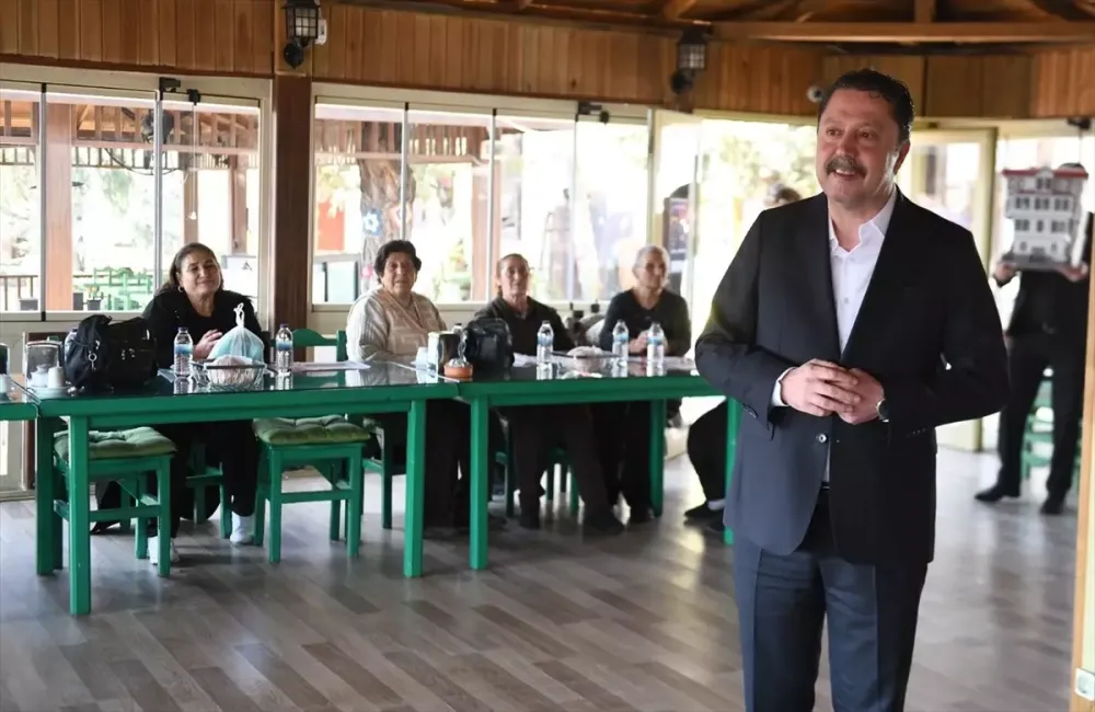 KKTC Muhtarlar Derneği Başkanı Beypazarı'nda Coşkulu Karşılanma