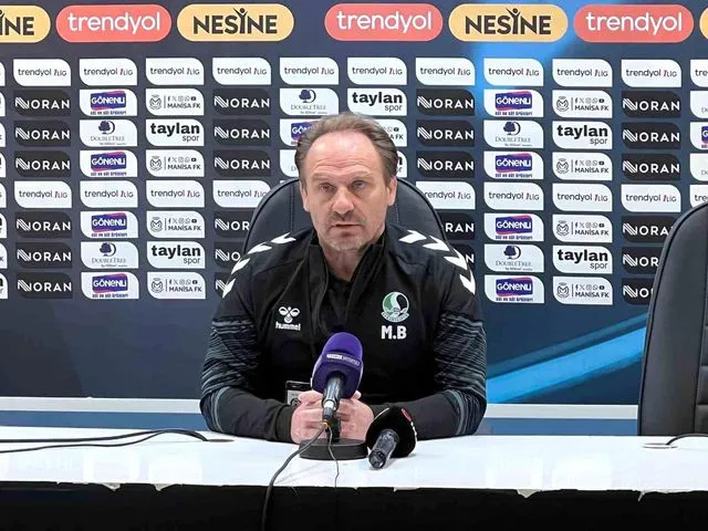 Manisa FK Sakaryaspor maçının ardından