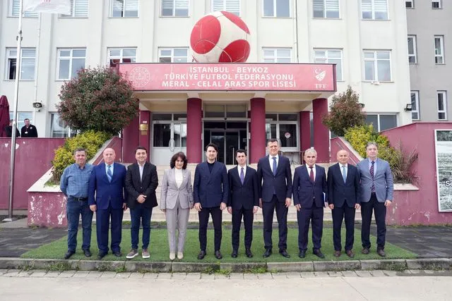 Muhammet Macit, Yusuf Yerkel ve Emrah Bayraktar, TFF Meral-Celal Aras Spor Lisesi