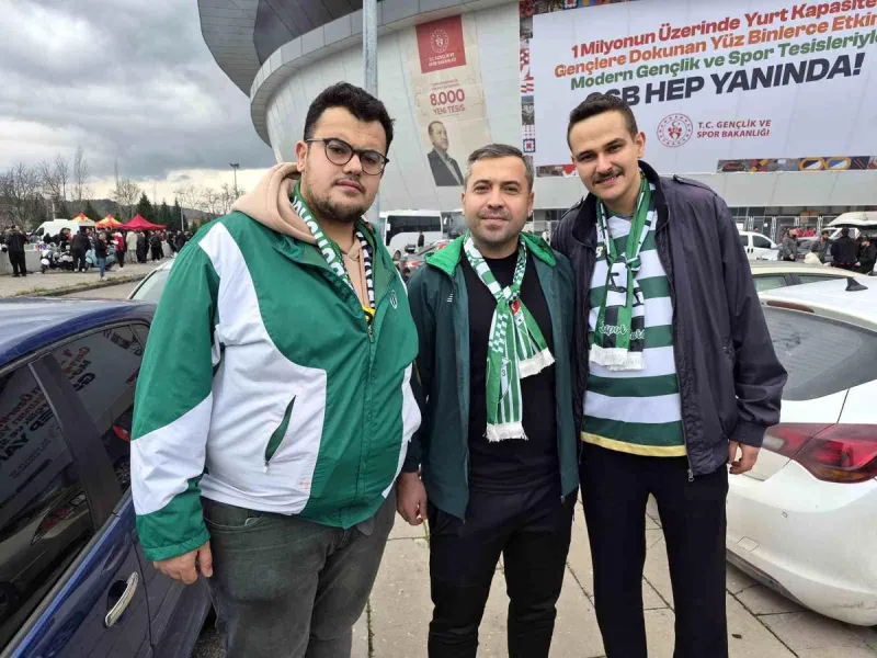 Bursa'dan Eskişehirspor'a kardeşlik ziyareti