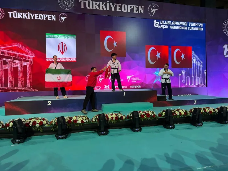 Bursalı milli tekvandocu Antalya