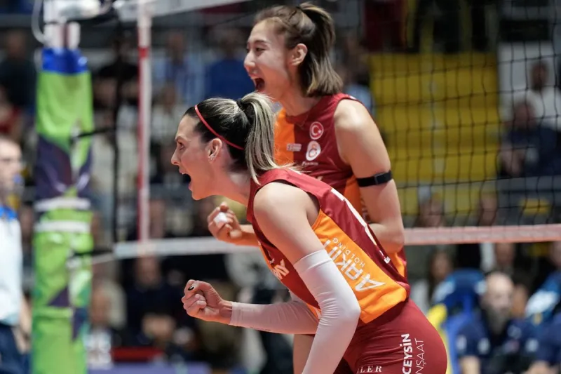Galatasaray Daikin Avrupa şampiyonluğuna göz kırptı