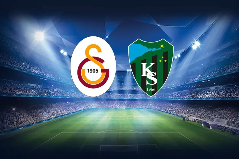 Galatasaray-Kocaelispor mücadelesinin ilk 11