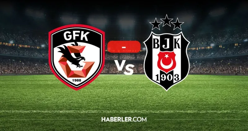 Gaziantep FK Beşiktaş maçı kaç kaç? MAÇ SONUCU! Gaziantep FK Beşiktaş golleri kim attı, canlı maç anlatımı!