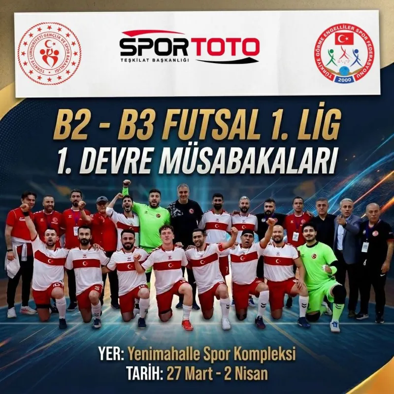 Görme Engelliler Futsal Lig Müsabakaları Ankara