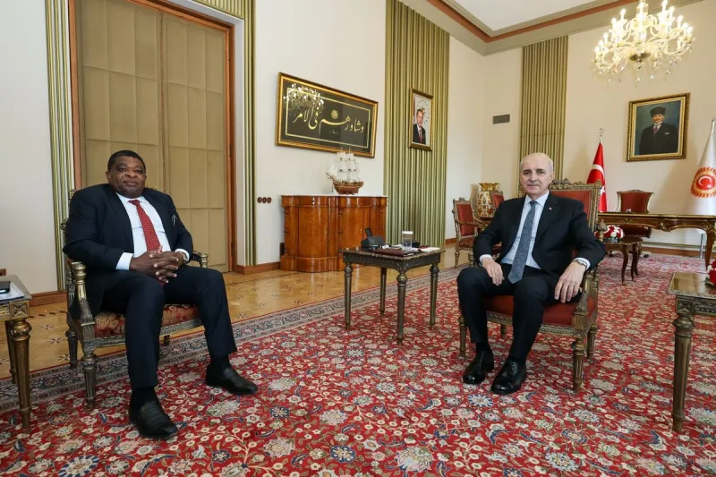 Kurtulmuş, Parlamentolar Arası Birlik Genel Sekreteri Chungong