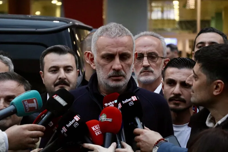 TFF Başkanı Hacıosmanoğlu, Trabzonspor-Galatasaray maçı öncesi konuştu Açıklaması