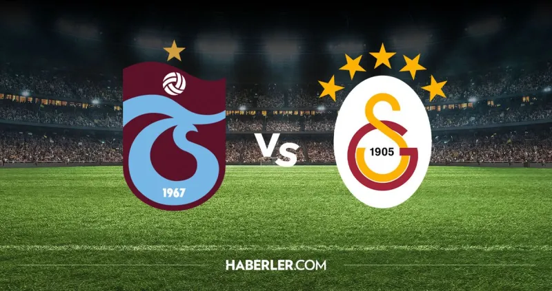 Trabzonspor Galatasaray hangi kanalda? Trabzonspor Galatasaray maçını hangi kanal veriyor, nerede izlenir?