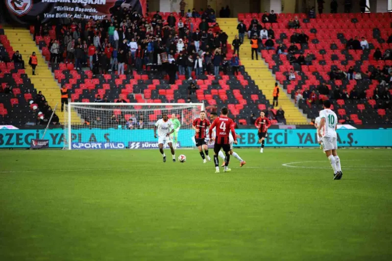 Trendyol Süper Lig: Gaziantep FK: 1 Corendon Alanyaspor: 1 (Maç sonucu)