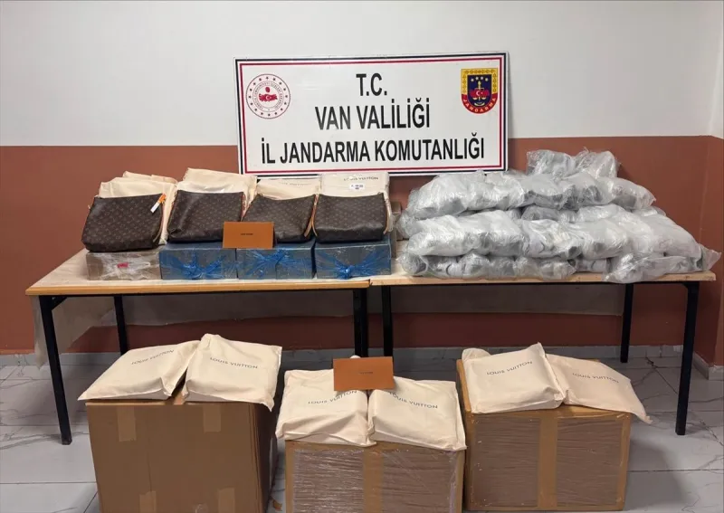 Van'da gümrük kaçağı eşya ele geçildi