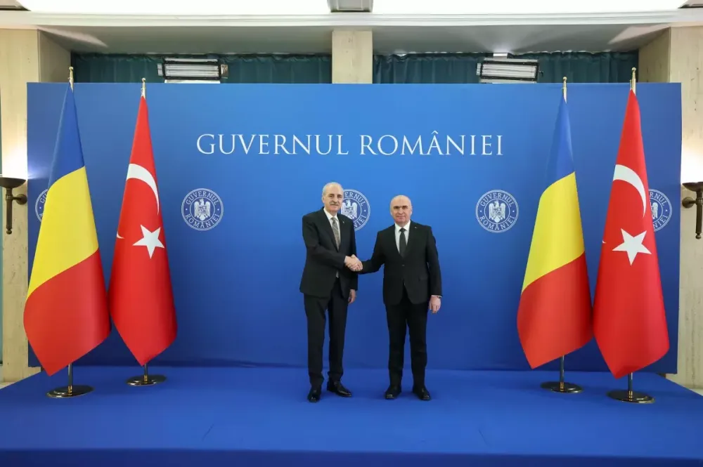 TBMM Başkanı Numan Kurtulmuş, Romanya