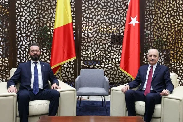 Türkiye Büyük Millet Meclisi Başkanı Numan Kurtulmuş Romanya'ya Resmi Ziyarette