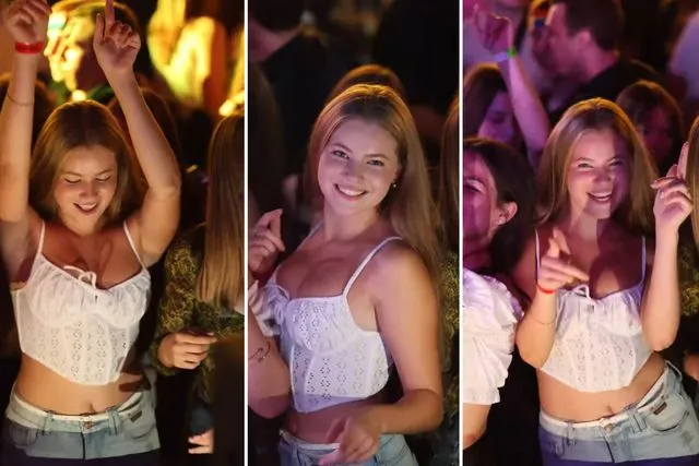 Ukrayna'da gece kulübünde çekilen görüntü viral oldu