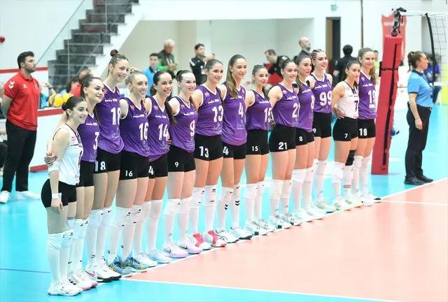 Voleybolda Kadınlar 1. Lig final etabı Alanya