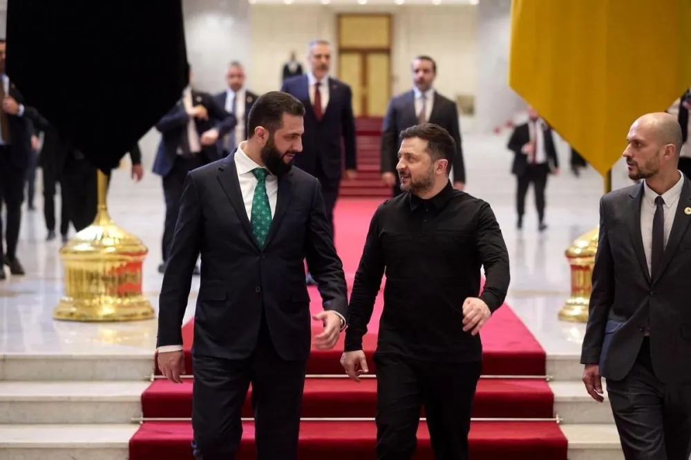 Zelenskiy, Suriye
